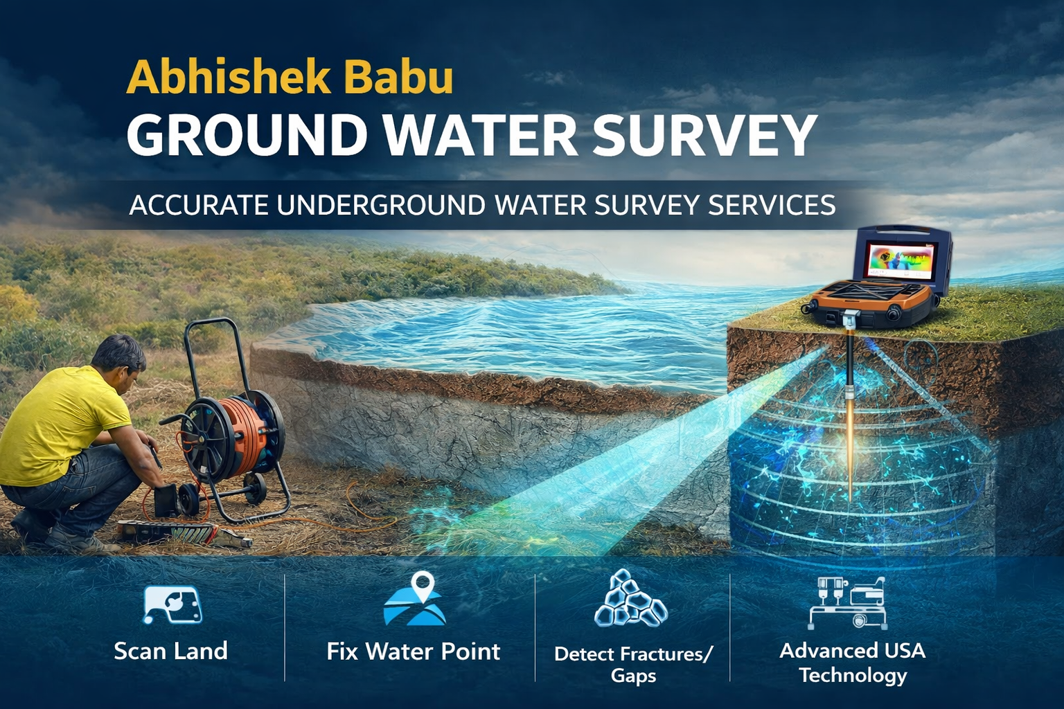 ABHISHEK BABU  GROUND WATER SURVEY